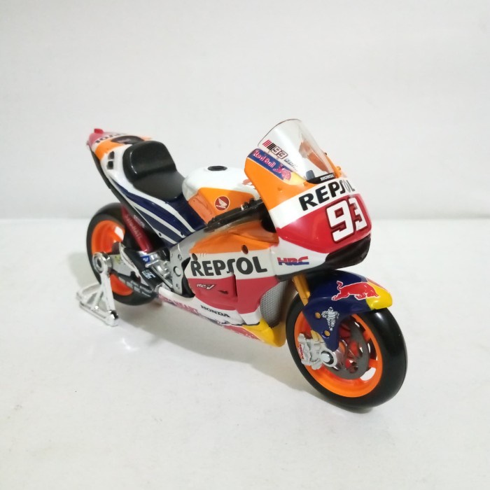 DISKON SPESIAL DIECAST / MINIATUR MOTOGP HONDA REPSOL MARC MARQUEZ 2017 TERMURAH