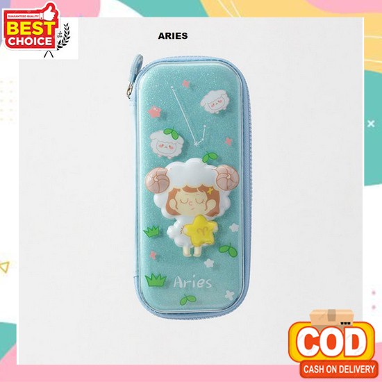 

Tempat Pensil Alat Tulis Sekolah Pensil Set Alat Tulis Notebook Alat Tulis Anak Pencil Paket Alat Tulis Penghapus Alat Aesthetic Tulis Tempat Pensil Kotak Pensil Smiggle Lookalike 3D Hardcase Zodiac Style - Aries