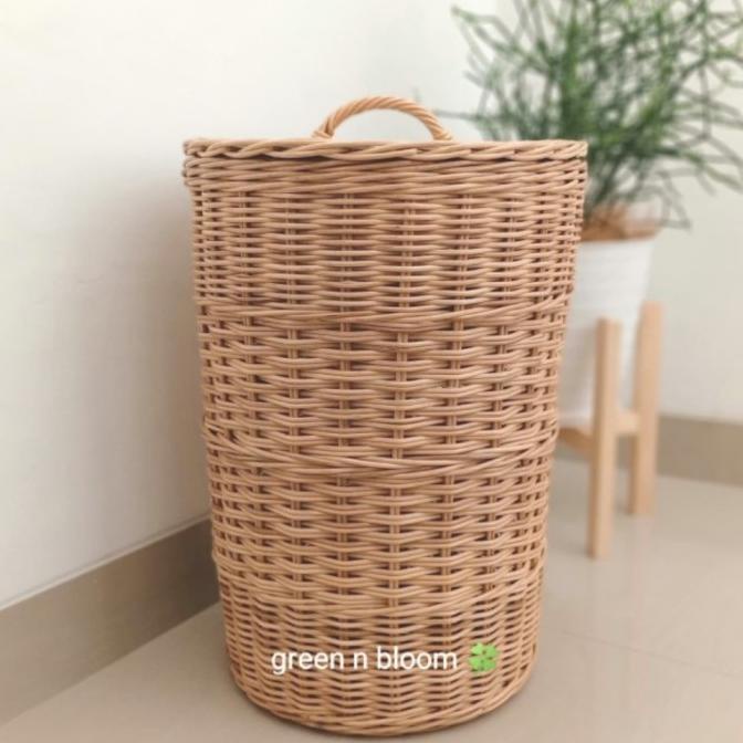 keranjang rotan laundry besar keranjang serbaguna