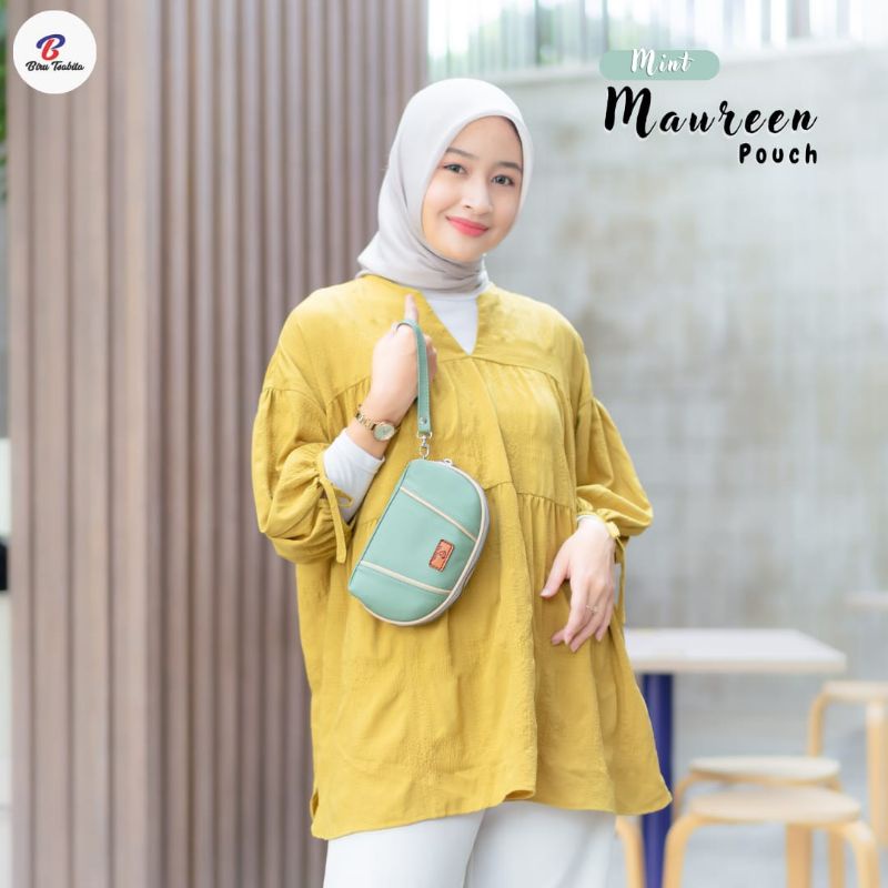 Dompet maureen by biru tsabita/ pouch maureen/pouch biru tsabita