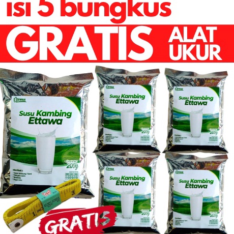 

JWYX2563 ORIGINAL% Susu Kambing Etawa Bubuk Full Cream Bubuk 1000g/1kg BUKAN Susu Etawaku Platinum Weigh Herba Etawanesia Flyon