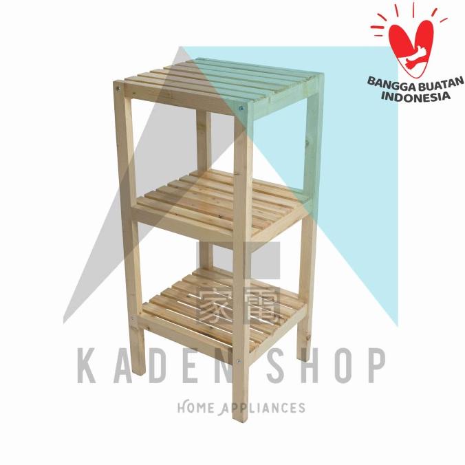 Rak Kayu Susun 3