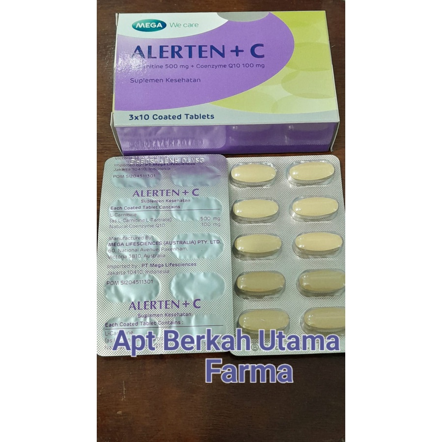 Alerten + C Box isi 30 Tablet