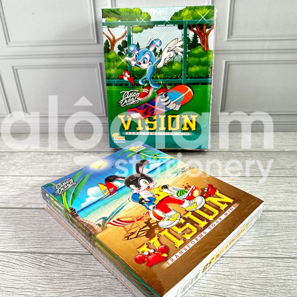 

RQGM9175 [PROMO sALE!!!] SATU PACK ( 10 PCS ) Buku Tulis Vision 38