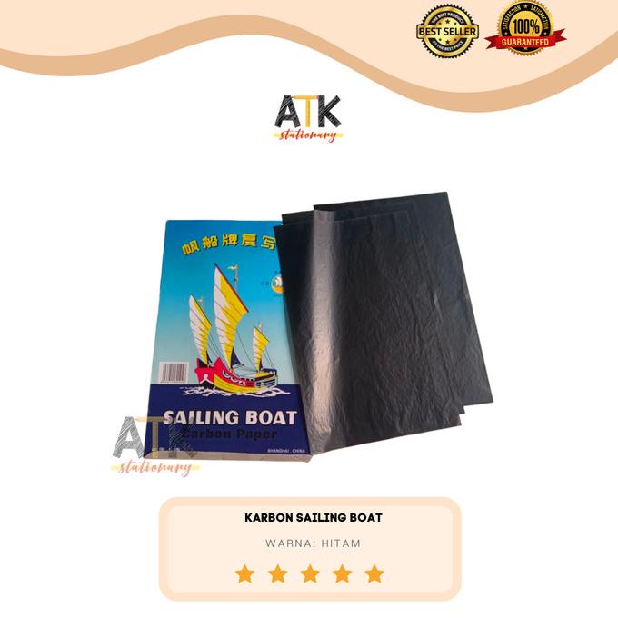 

Sale Kertas Karbon Sailing Boat/ Kapal Satu Sisi Atk