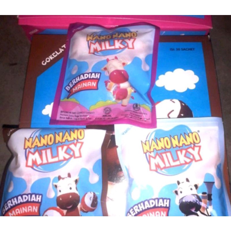 

MURAH BANGET !! NANO NANO MILKY (10pcs)