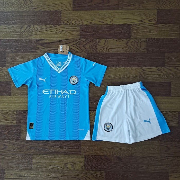 (KIDS / ANAK) JERSEY BOLA CITY HOME NEW 2023-2024 GRADE ORI IMPORT