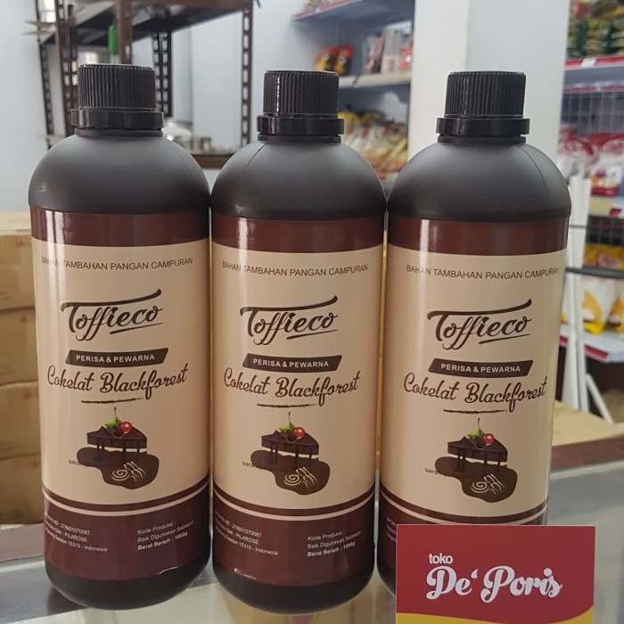 

Toffieco Coklat Bla Forest Pasta 1 Liter