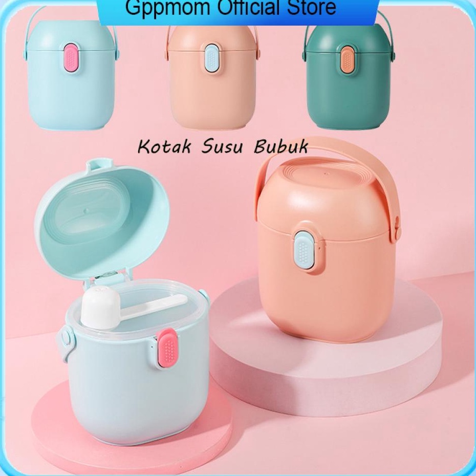➩KmJ Gppmom BPA Free Kotak Susu Bubuk Bayi/wadah tempat susu bubuk bayi travelling ✵ ¿