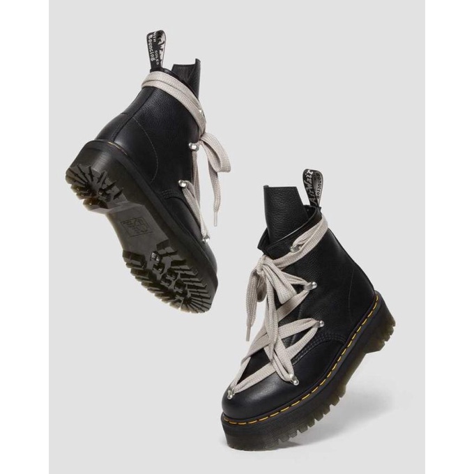 Dr martens 1460 RICK OWENS LEATHER PLATFORM BOOTS