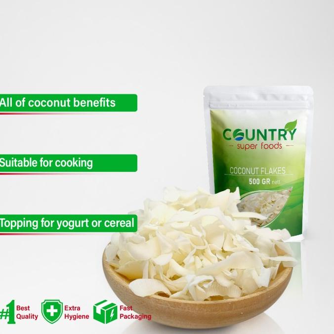 

Coconut Flakes | Kelapa Serut [ 500 gr ]