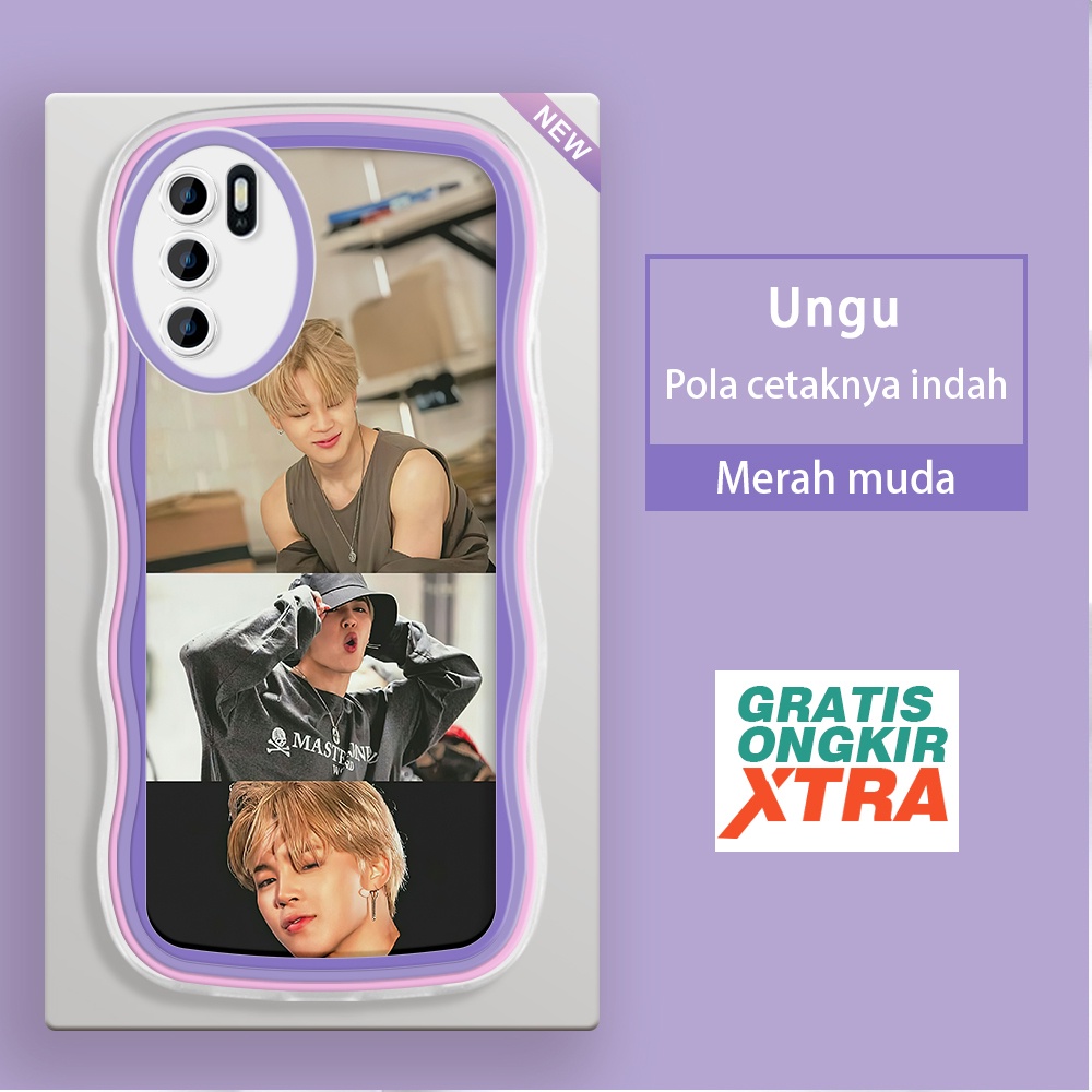 Mulia OPPO A15 A15S A16 A16S A16K A16E A17 A17K A31 A33 2020 A39 A36  Casing Ponsel  Park Ji Min BTS