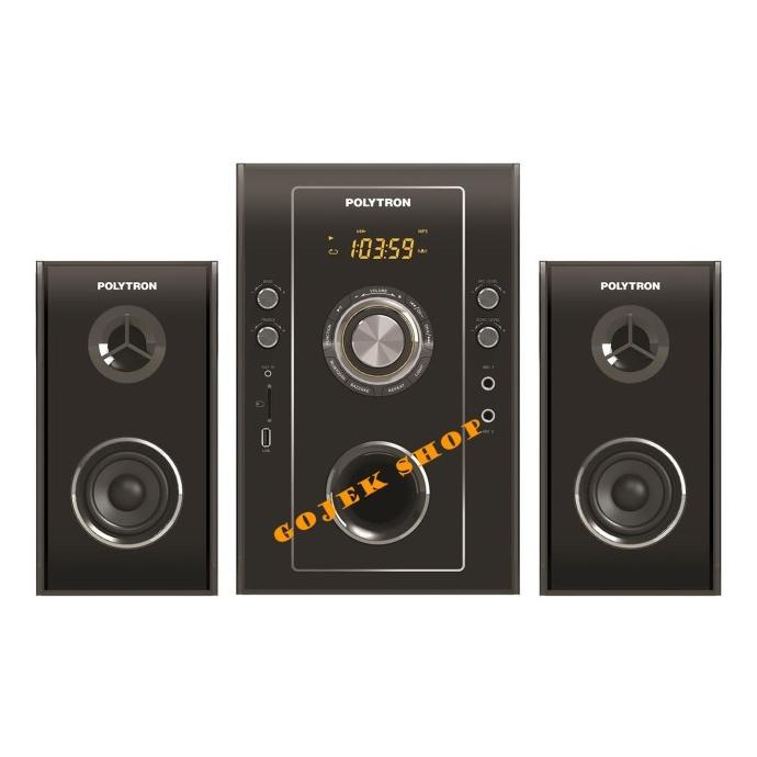 Speaker Aktif Polytron PMA 9503 Bluetooth + Radio+ Remot + Karaoke