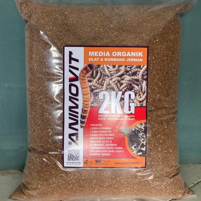 Animovit Media Ternak Ulat Jerman Free Ongkir Dan Bisa Cod