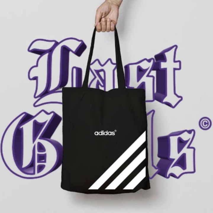 ༄ᶦᶰᵈ᭄ CM 81510 tote bag ADIDAS / tote bag resleting / tote bag pria / tote bag wanita / tas tote bag