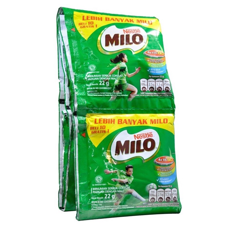 

❰6FV7-E Milo Activ Go Renceng 10X22gr ( isi 11 sachet ) Produk ALX7