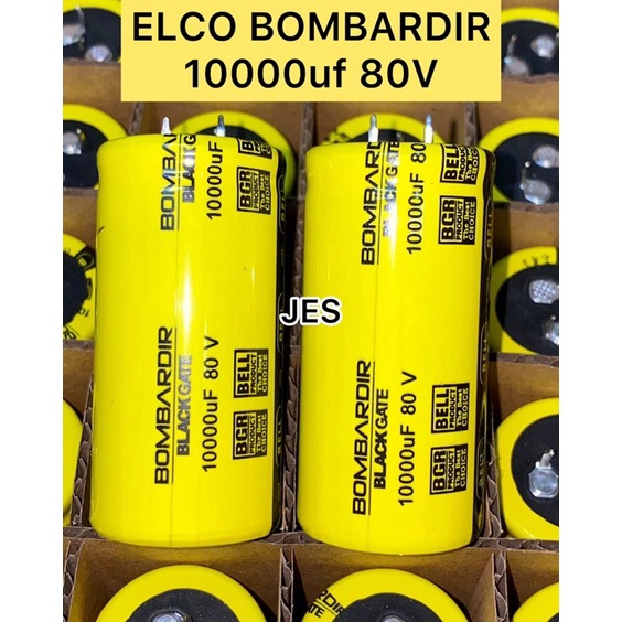 ➞ICR CAPASITOR ELCO 10000UF 80V ORIGINAL BOMBARDIR BELL-BGR ❉ ★★★★★