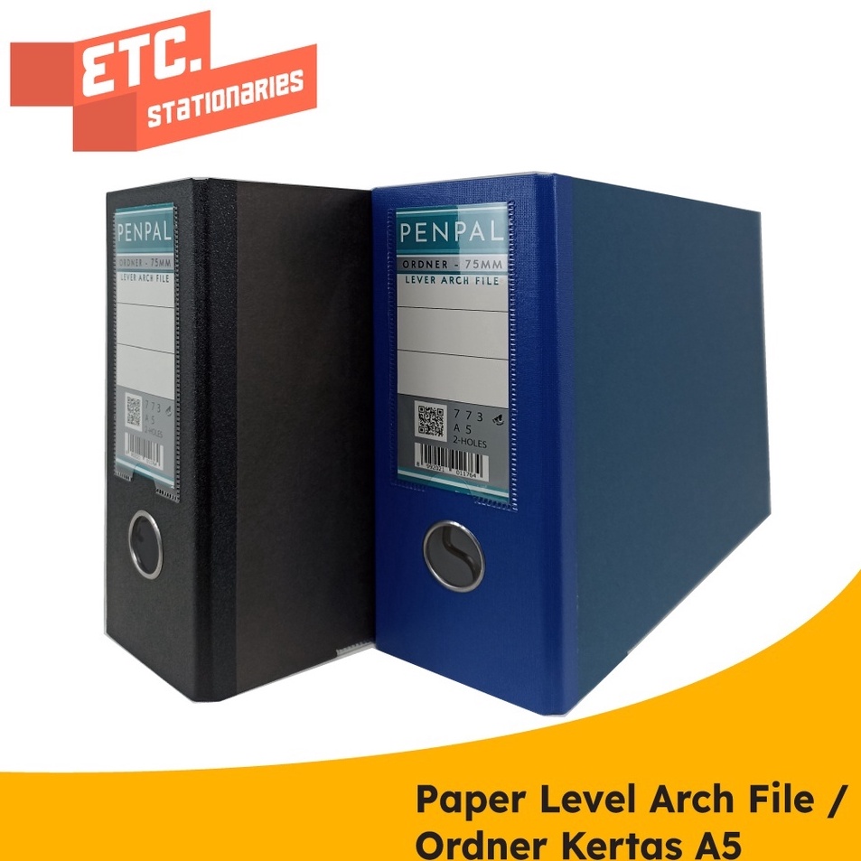 

KTNK0431 Free Ongkir/ Penpal Paper Lever Arch File / Ordner Kertas A5 PL-773