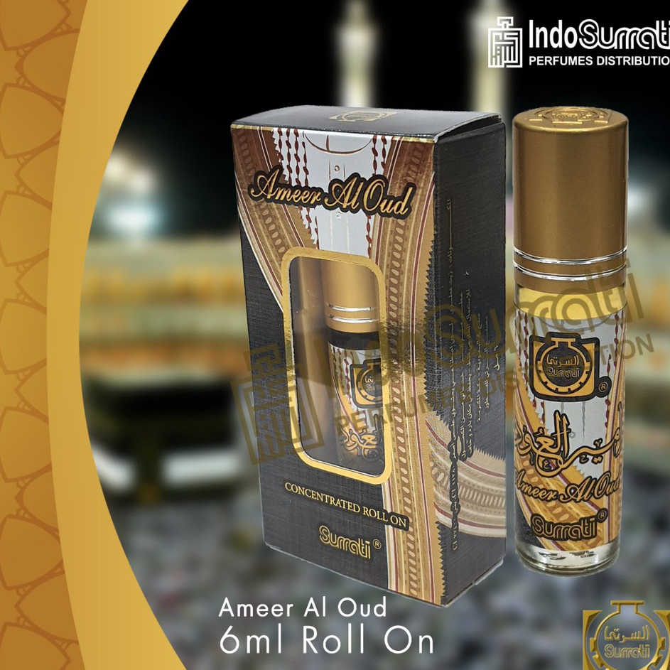 ☍☌✵❂ Parfum AMEER AL OUD 6ml Roll On | Parfum Surrati | Surrati Perfumes | Bibit Minyak Wangi Ready 