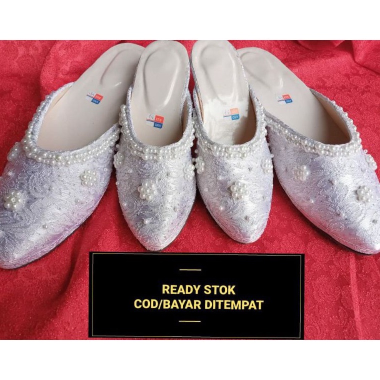 71 Selop pengantin /sepatu pengantin/wedding shoes/selop pria/selop wanita 65