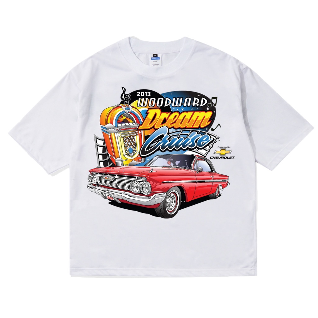 Kaos Nascar Dream Cruise | Kaos Nascar Vintage | Tshirt Kaos Streetwear Unisex Tee | Kaos Oversize D