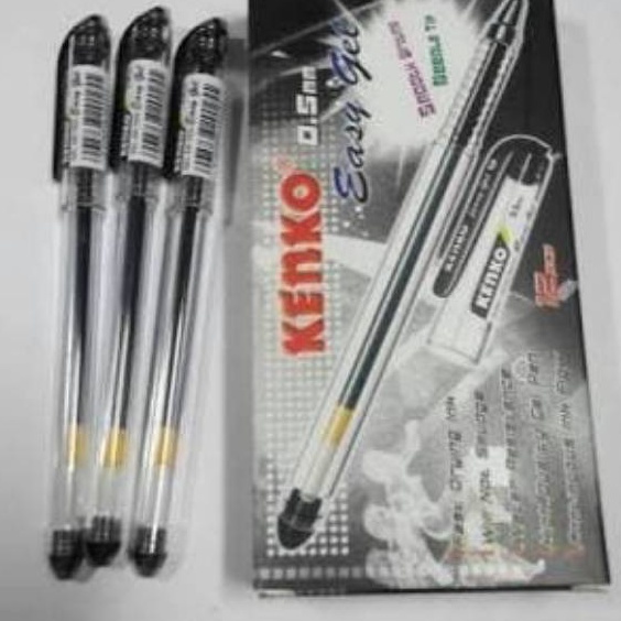 

☬ IV 108610 Pulpen gel kenko easy gel (lusin) ✨11.11✨ ♝