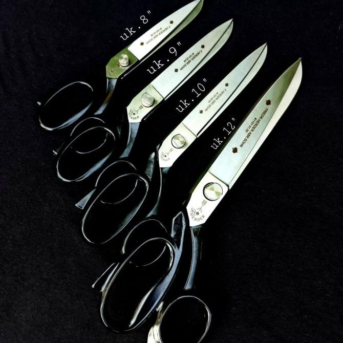 Gunting Cap Garpu Potong Bahan Kain Tailor Solingen Germany