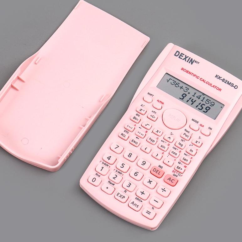 

8.8 Dexin Kk-82Ms-A Scientific Calculator - Kalkulator Alat Hitung Jl7 Grosir !!