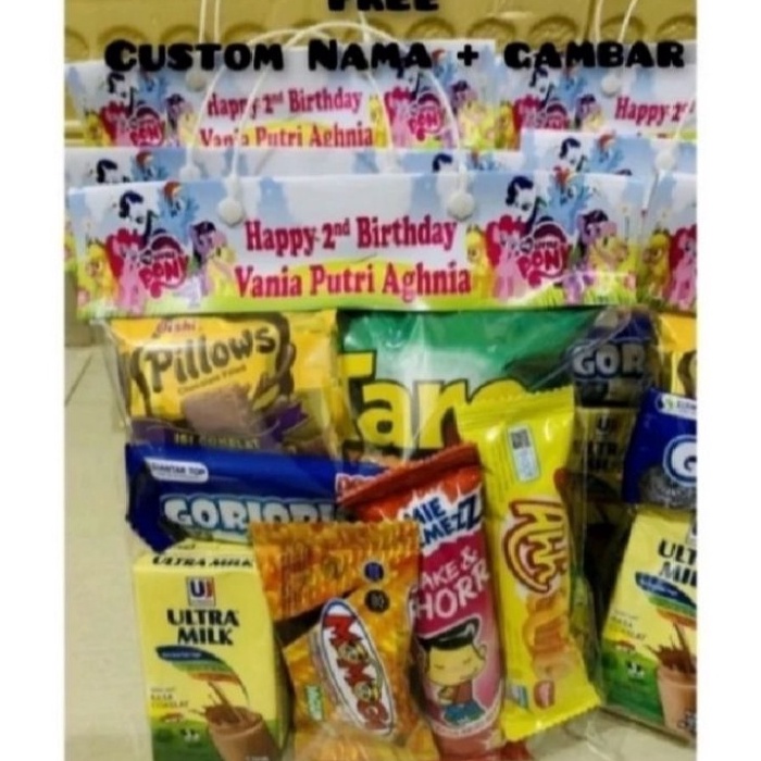 

RJPQ4045 XG34448 Paket Snack Ulang Tahun Free Custom Nama