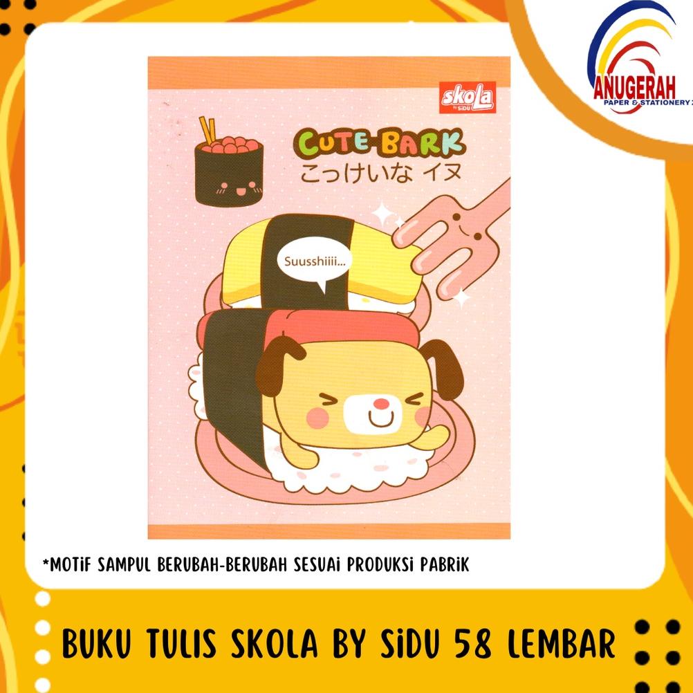 

8.8 Buku Tulis Skola By Sidu 58 Lembar (Pak) Grosir !!