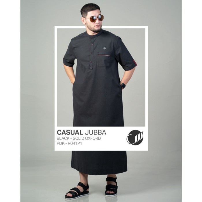 Murah Samase Jubba Jubah Casual R041 Baju Gamis Sholat Pakaian Muslim Pria
