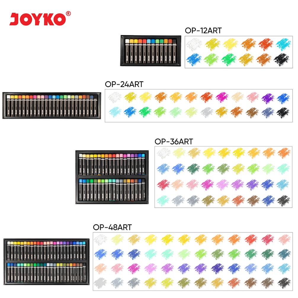 

8.8 Big Sale Artists Oil Pastel Krayon Minyak Joyko Op-Art Warna Colors Grosir !!