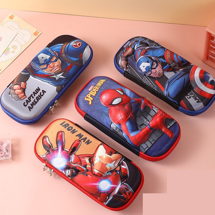 

༆ LX 71105 Kotak Pensil Hard Case Anak Laki-laki Karakter Super Hero Marvel 9.9 BRANDS FESTIVAL ⓱