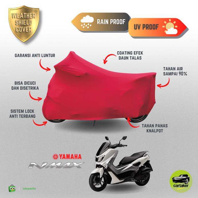 Cover Motor Yamaha Nmax Weathershield Sarung Outdoor Waterproof