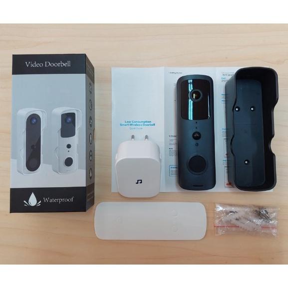 Popular Bel Rumah Dengan Kamera Tuya Waterproof Smart Doorbell Door Bell With Camera Wifi Interkom Speaker Video Terbaru