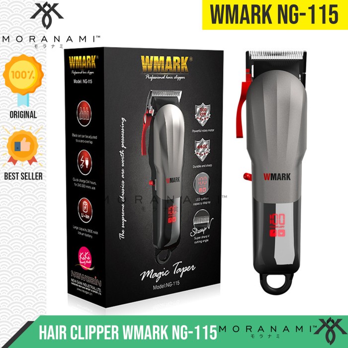 WMARK NG 115 HAIR CLIPPER ALAT CUKUR RAMBUT MESIN CUKUR RAMBUT WMARK