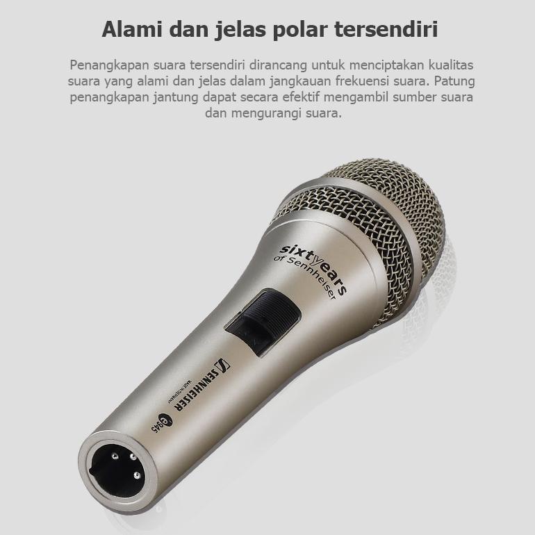 Populer Mic Kabel/Sennheiser/Original E845 S/E945,Wired Microphone,Mic Kabel,Microphone Kabel,Mic Ka