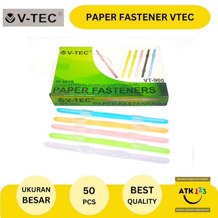 

SALE Acco Paper Fastener / Snelhetcer V-Tec VT-960 Besar Isi 50 pcs