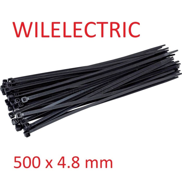 

PROMO Kabel ties / cable ties 50 cm x 4.8 mm 100 pcs UL standard