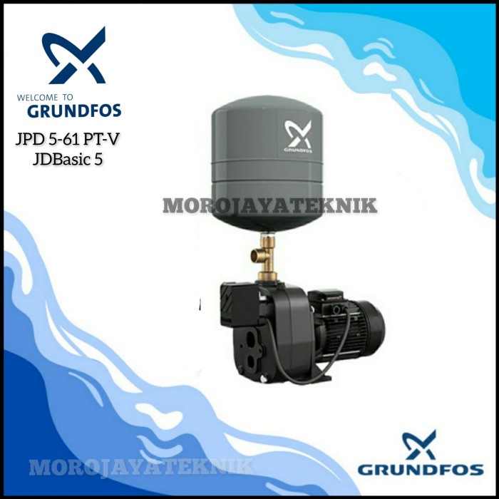 Best Seller Mesin Pompa Air Jet Pump Grundfos Jpd 5-61 Pt-V Pompa Air Jdbasic 5