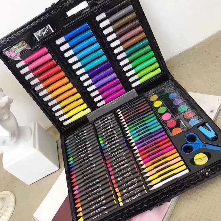 

8.8 Big Sale Pensil Warna 150Pcs - Alat Tulis Set Crayon Colouring Set 150Pcs Art Grosir !!