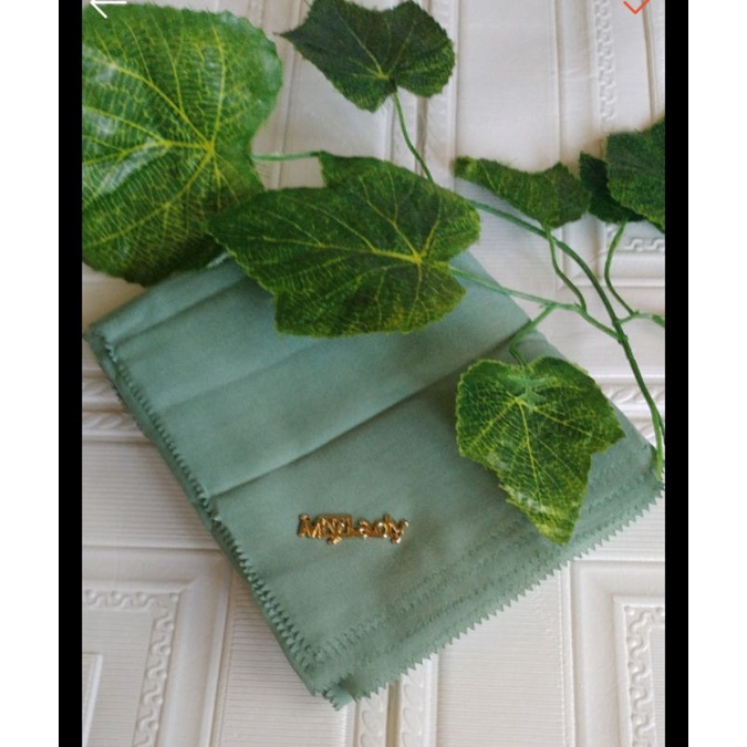 HIJAB POLOS PIN MYLADY LASER SCARF+POUCH