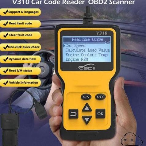 V310 OBD 2 Scanner mobil Universal