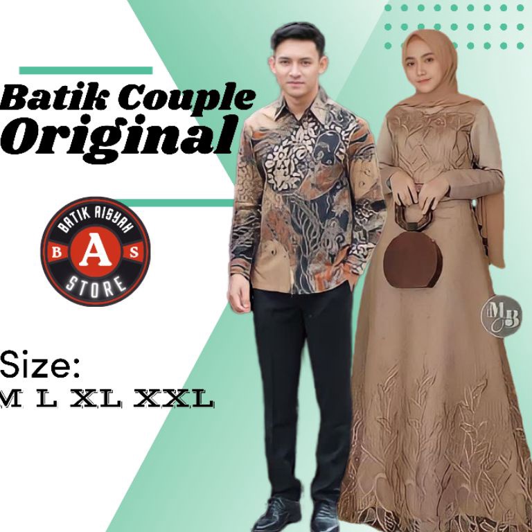 STAR BRANDS BAJU SARIMBIT PASANGAN KEBAYA BROKAT MODERN BATIK TERBARU FASHION WANITA GAMIS SYAR'I BA