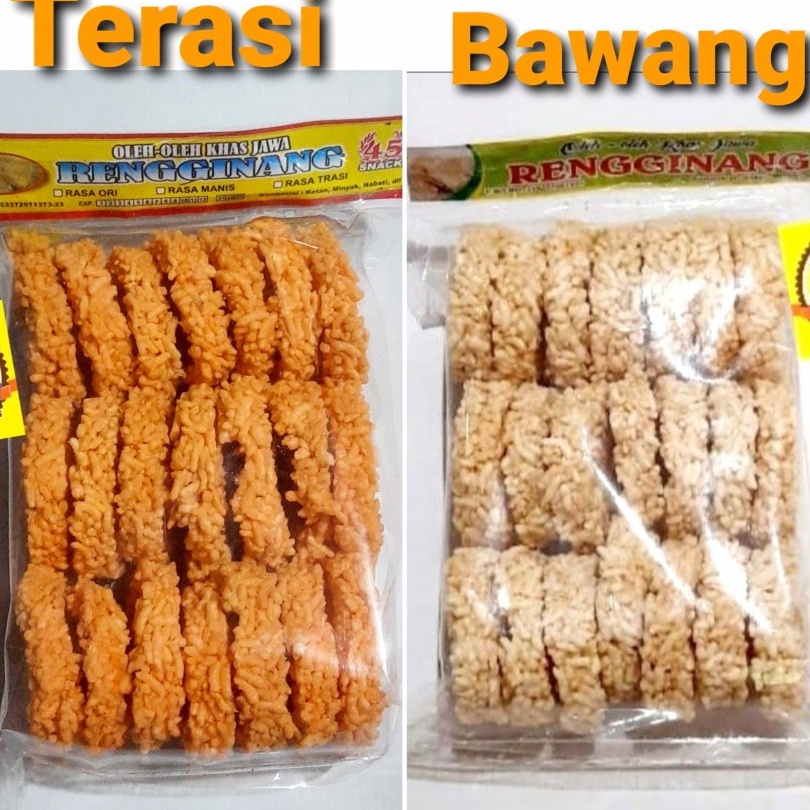 

Harga Termurah Rengginang Matang Rasa Terasi / Bawang Gurih Khas Solo - Duo Bocil Snack