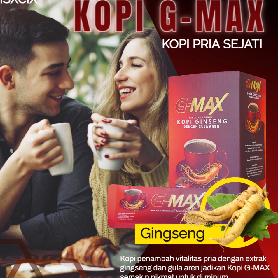 

Model Terkini Promo Kopi Gingseng G Max Kopi Kesehatan Pria dan Wanita Terlaris