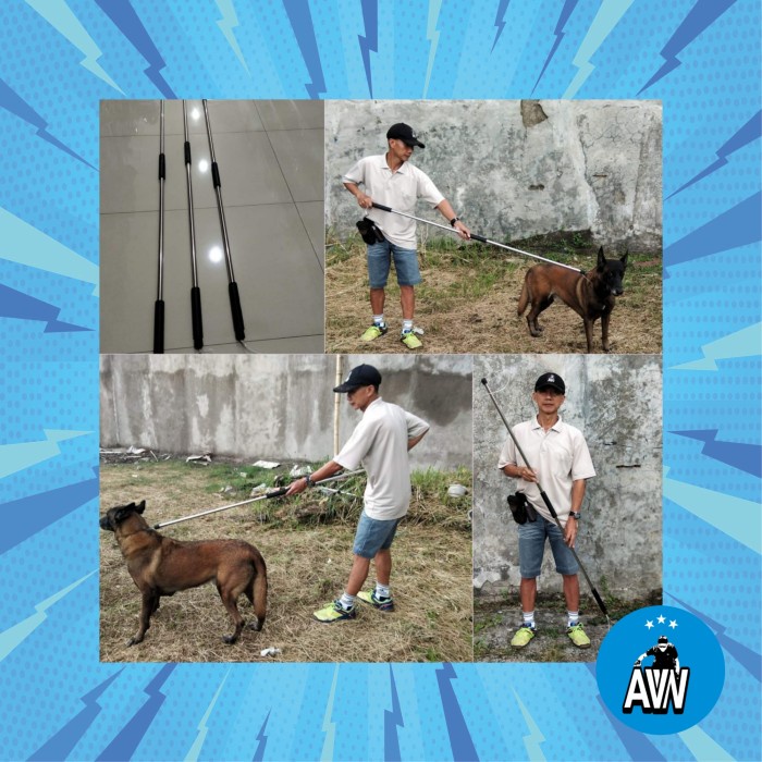 Terlaris Dog Catcher Stainless / Alat Penangkap Anjing Stainless / Dog Training