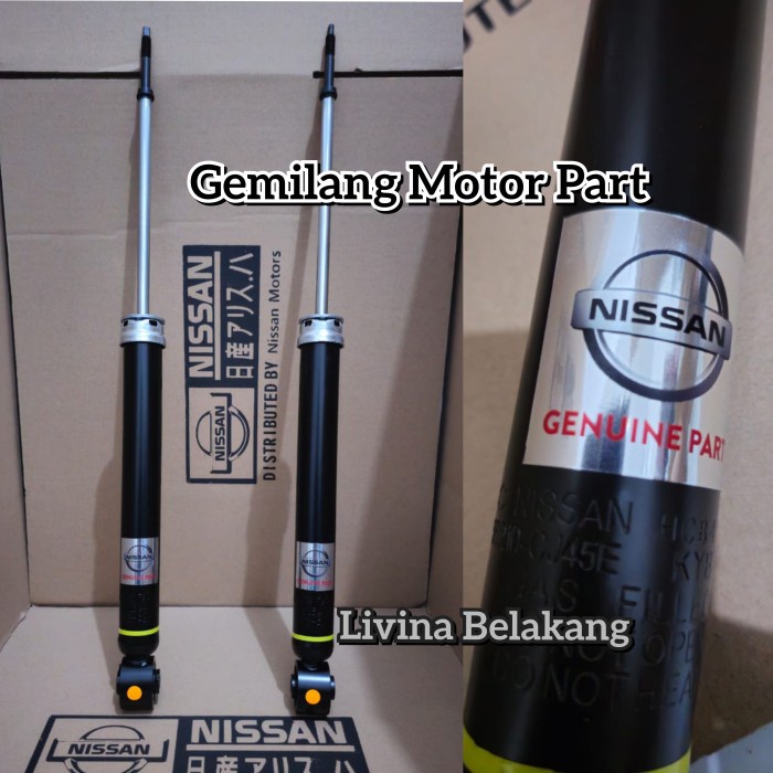 Shockbreaker Shock Absorber Nissan Livina Depan Belakang Kode 245