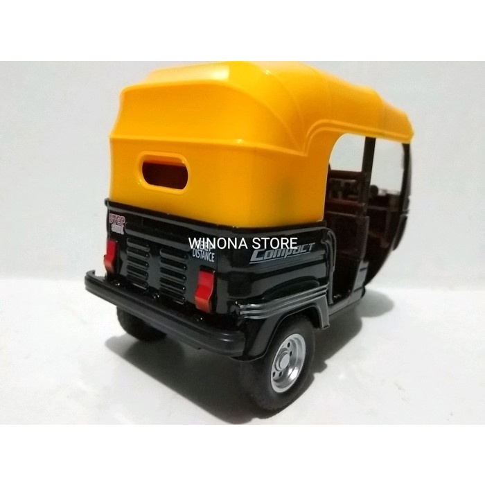 HOT SALE DIECAST MINIATUR BEMO / BAJAJ LAMPU DAN SUARA TERLARIS