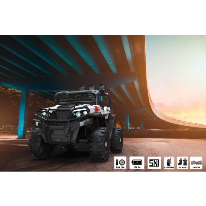 YUKITA 908 RHINOS MOBIL AKI MAINAN ANAK